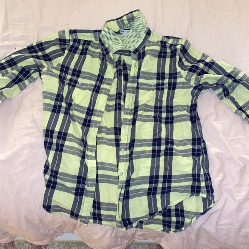 Flannel long sleeve shirt